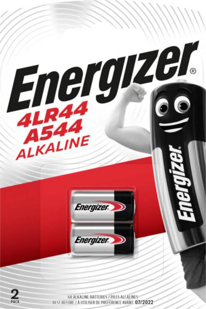 Paristo alkali Energizer Alkaline - PARISTO ALKALI ENERGIZER ALKALINE 4LR44/A544 FSB2 2-PAK