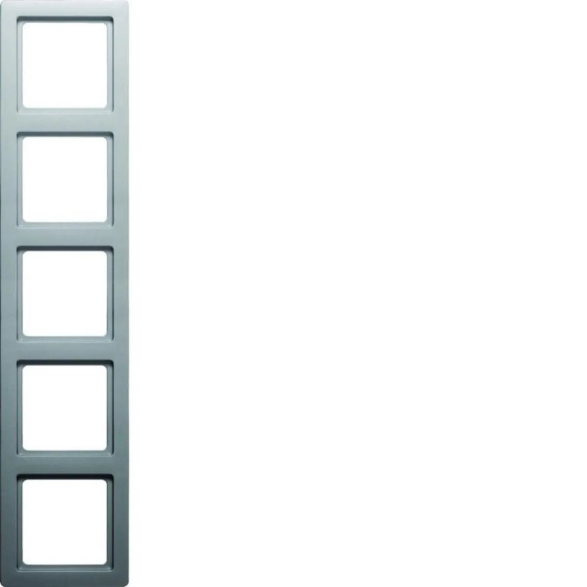 Peitelevy Hager Q.1 5f 80mm ALU – alumiini