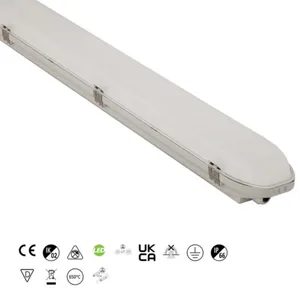 Teollisuusvalaisin suljettu Sylvania Resisto IP66 GRP - TEOLLISUUSVAL SUL RESISTO IP66 GRP 1200 22-44W 4200-7000LM 4K