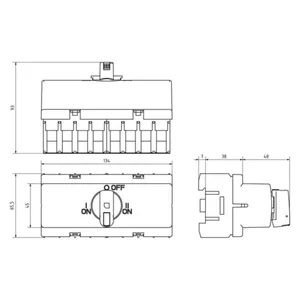 Vaihtokytkin Katko LoadSafe KU 16-125A - VAIHTOKYTKIN KU 16-125A 4X80A 400V 30KW
