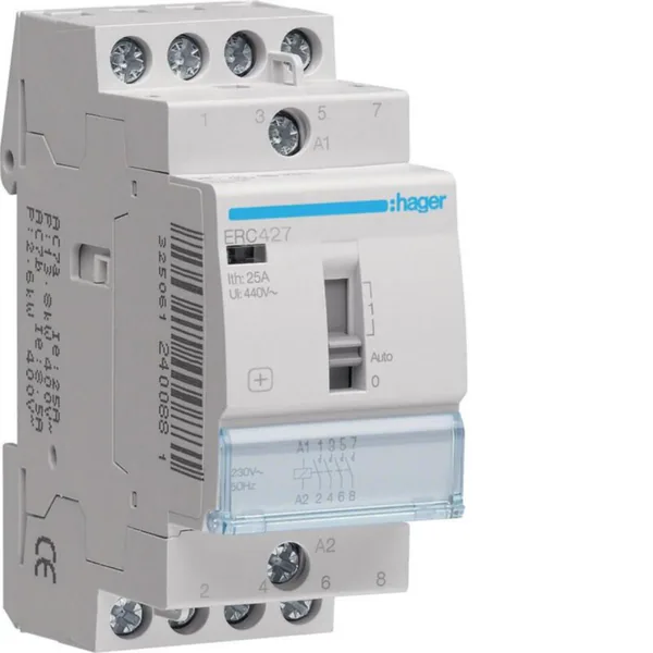 Välirele Hager ERC427 2s+2a 25A k.230V