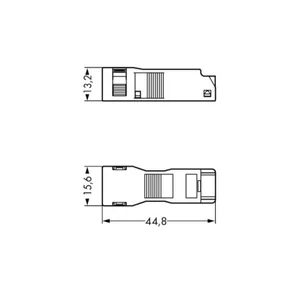 Vedonpoistokotelo Winsta Mini Wago - VEDONPOISTOKOTELO WINSTA MINI 2-NAP KAAPELI 3.8-8.2mm VAL