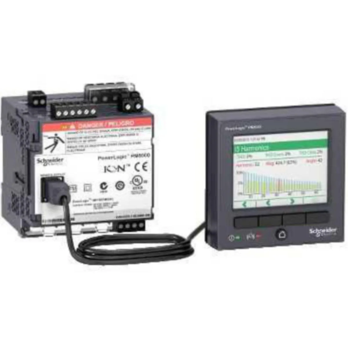 Energiamittari paneeli Schneider Electric Powerlogic PM8244 3V X/5A LK0,2S DIN/PAN