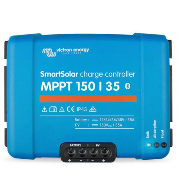 Lataussäätimet Victron Energy SmartSolar Lataussäädin MPPT 150/35