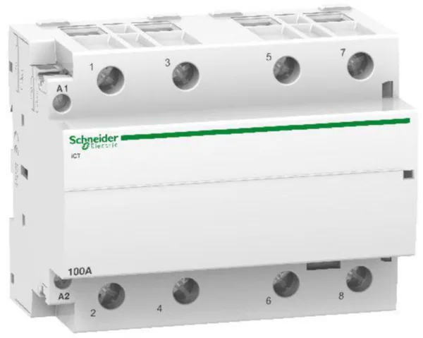 Moduulikontaktori Schneider Electric Acti 9 iCT 100A 4S 230VAC