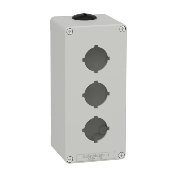 Painikekotelo Schneider Electric Harmony KOTELO HARMAA 3 REIKÄÄ 30 MM