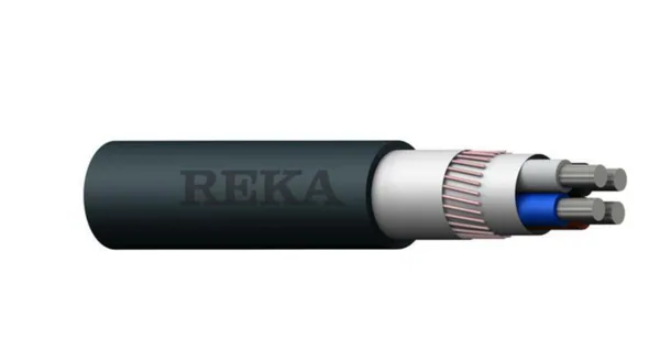 Alumiinivoimakaapeli Reka AMCMK ECA 4x16Al+10Cu K1000
