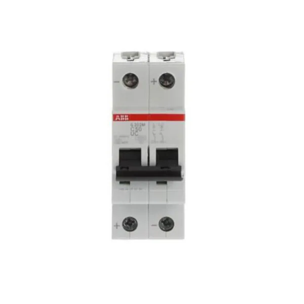 Johdonsuojakatkaisija ABB S200MUC 2-pole C-char. 50A