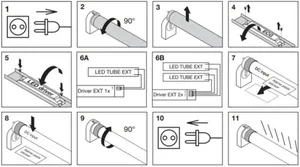 LED-valoputki T5 Ledvance Performance External HO - LED-VALOPUTKI T5 LEDVANCE T5HO80 EXT 1500 37W/840 5600LM
