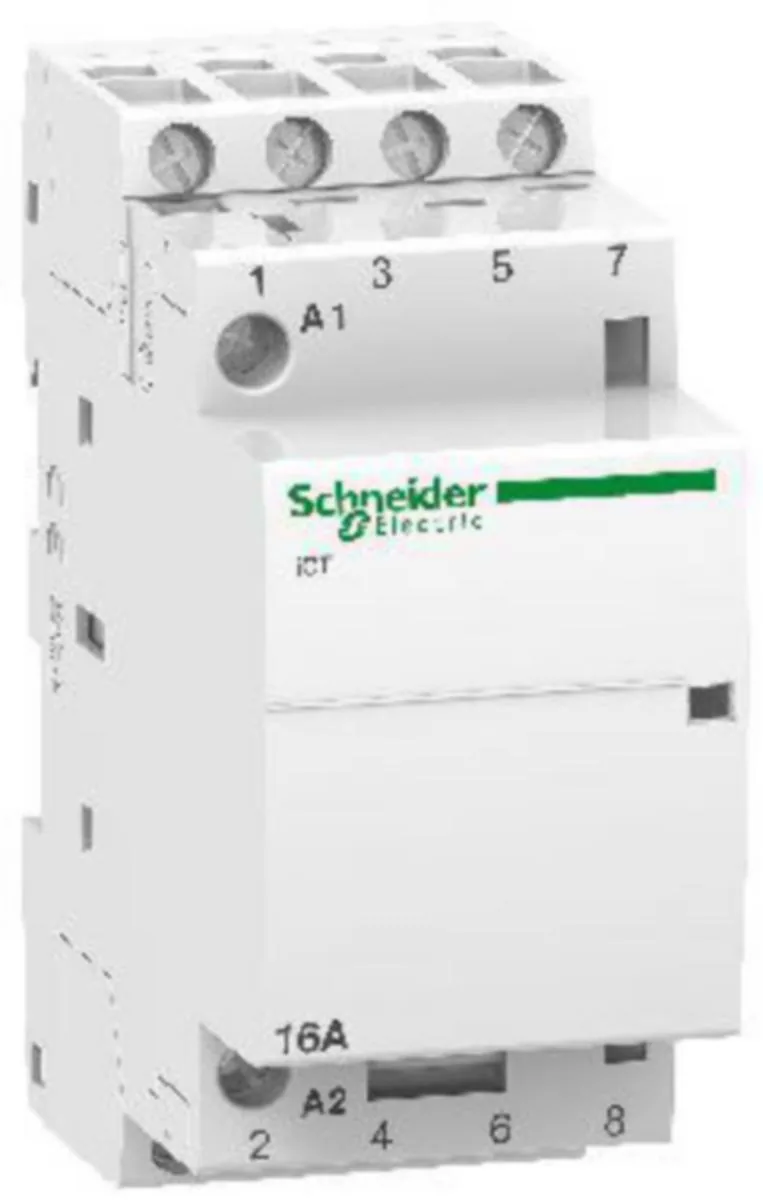 Moduulikontaktori Schneider Electric Acti 9 iCT 16A 4S 230VAC