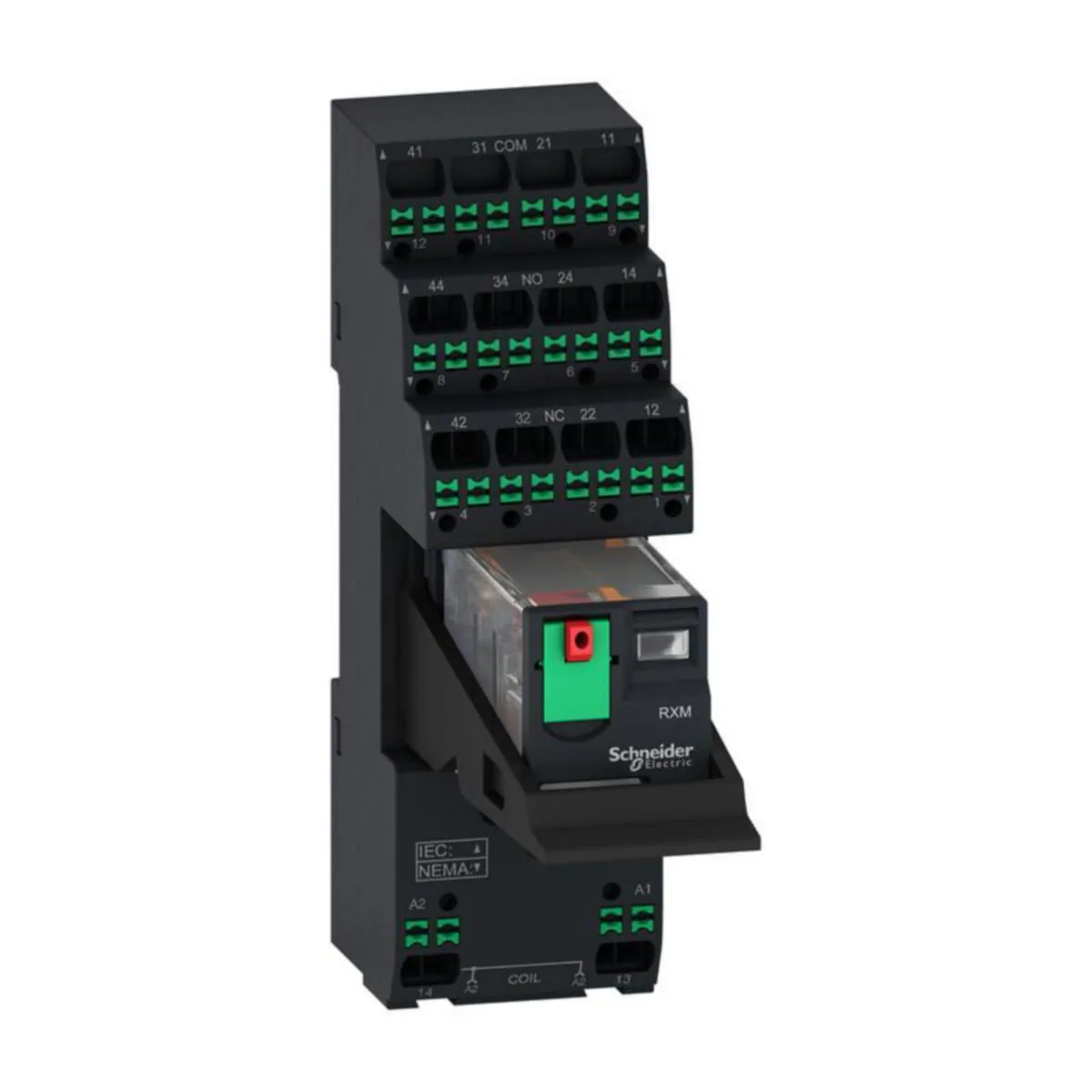 Pistokantarele Schneider Electric Harmony RXM RELEMODUULI 4C/O 6A 24VAC