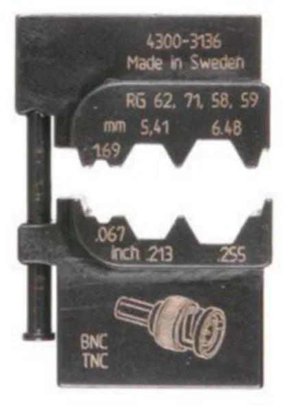 Puristuspakka Elpress OCC1113 KOAKS RG58. 59. 62. 71