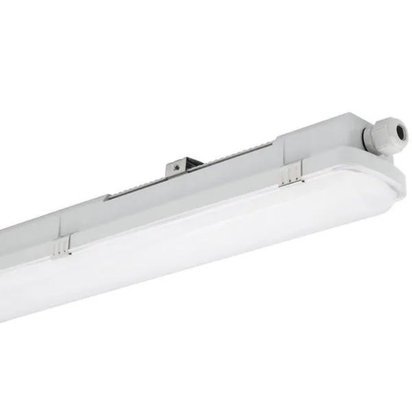 Teollisuusvalaisin suljettu Sylvania Resisto IP66 TURVA TEOLLISUUSVAL. 1200 40W 5050LM 840 3H