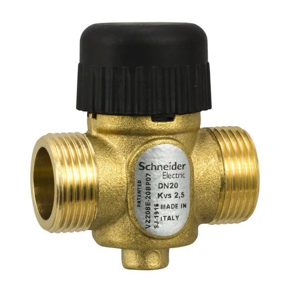Venttiili Schneider VZ208 SpaceLogic 2-TIE, DN20,KVS2,5,G3/4A,ULKOK