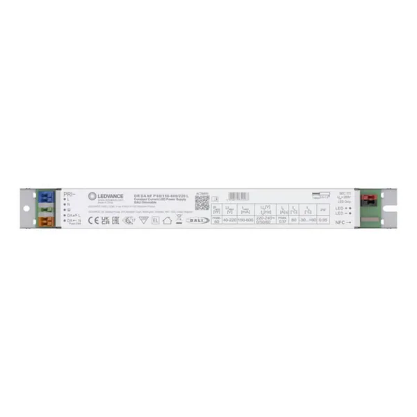 Elektroninen liitäntälaite Ledvance DR Performance DALI CC P 60/150-600/220 NFC