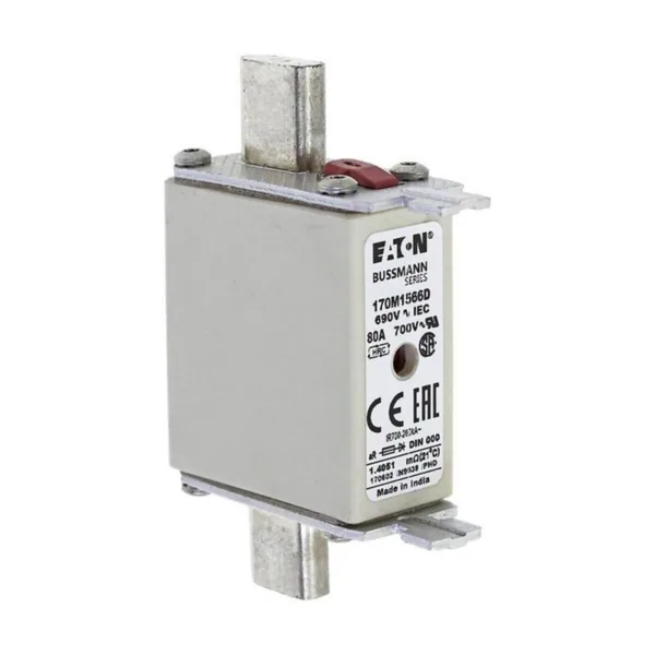 Kahvasulake Bussmann erikoisnopea kahva 0 170M1566D 690V 80A 000