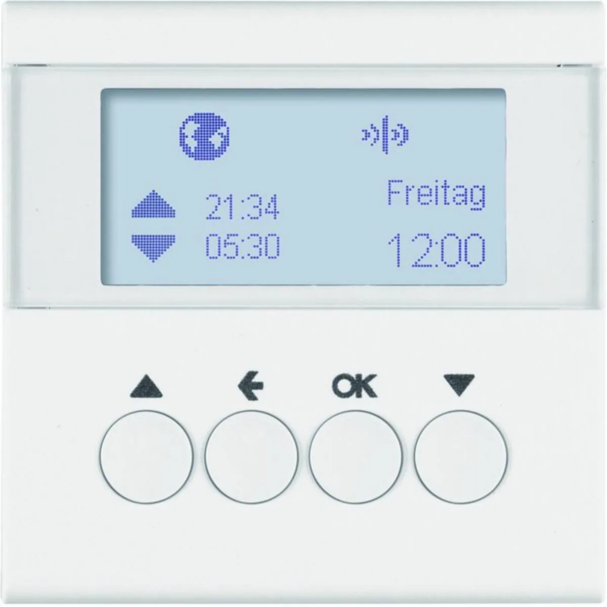 Kellokytkin KNX Hager S.1 VERHO 1K RF QUICKLINK VAL