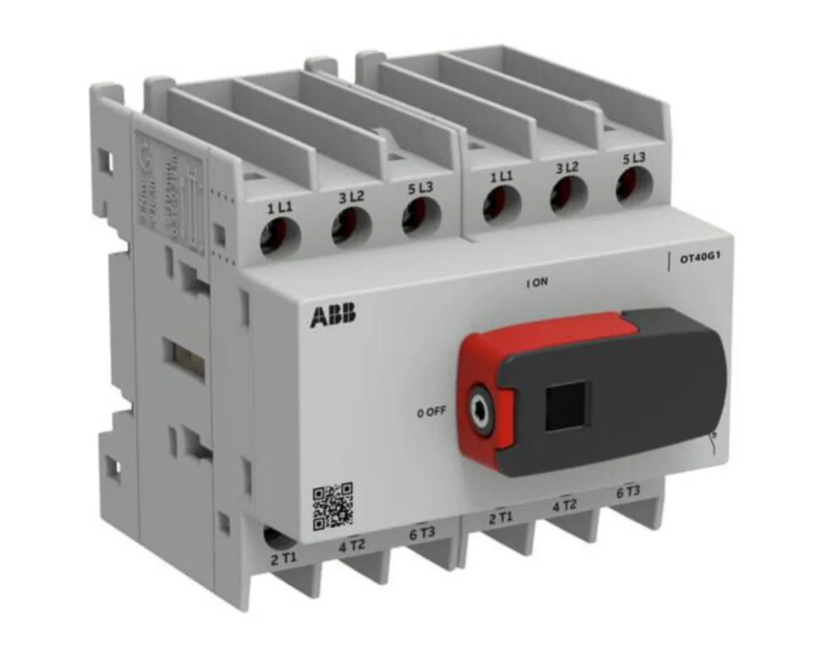 Kuormankytkin vipu ABB Plus 6-napainen - KUORMANKYTKIN VIPU OT PLUS 6-NAP. 40A 690V AC-22A
