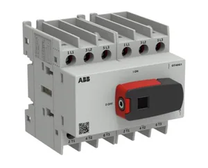 Kuormankytkin vipu ABB Plus 6-napainen - KUORMANKYTKIN VIPU OT PLUS 6-NAP. 40A 690V AC-22A
