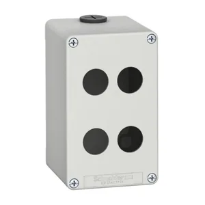 Painikekotelo Schneider Electric Harmony - PAINIKEKOTELO HARMONY KOTELO HARMAA 4 REIKÄÄ 22 MM