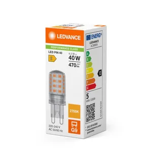 Pienoislamppu Ledvance Performance Special PIN - PIENOISLAMPPU LEDVANCE PIN 4,2W/827 470LM G9 CL