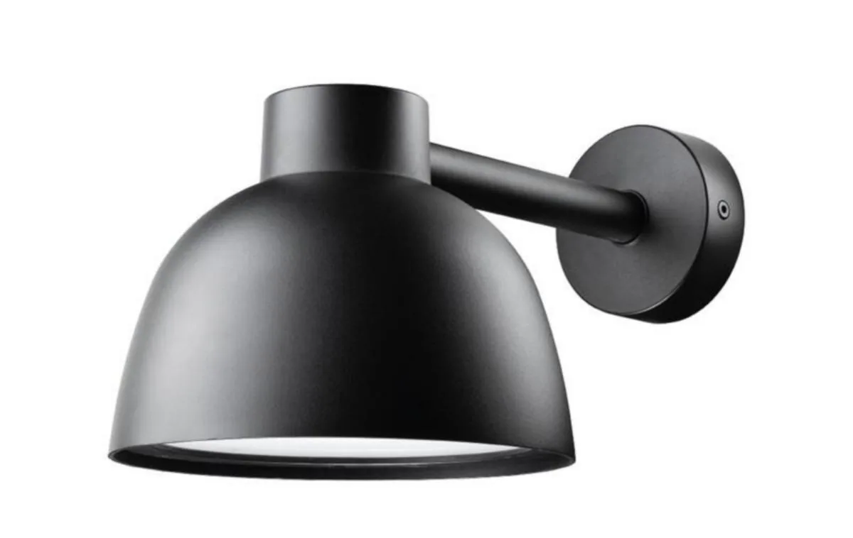 Seinävalaisin ulko SG Herning Wall MIDI MUSTA 3000/4000K – 3000-4000