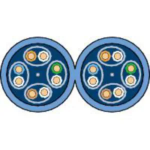 Tietoverkkokaapeli-CAT6 Schneider Electric Actassi U/FTP DCA - TIETOVERKKOKAAPELI ACTASSI CAT6 U/FTP 2X4P DCA 500M B