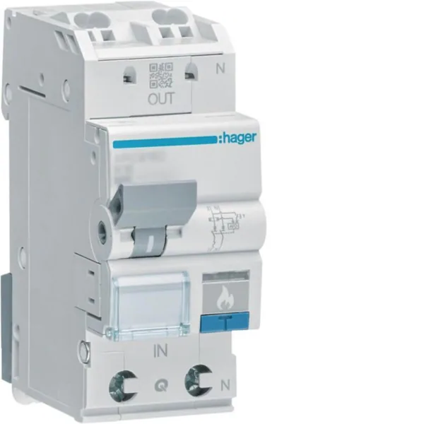 Valokaarivikasuoja Utu ARC960D 1L+N C-10A 6KA JL 2M