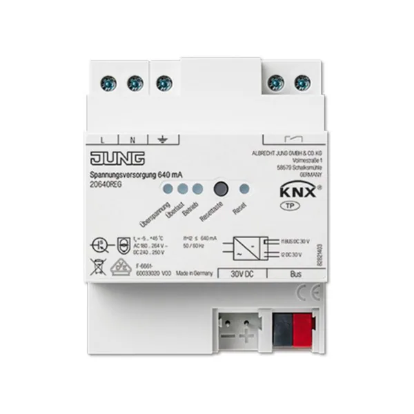 Virtalähde Ensto Jung KNX 640MA