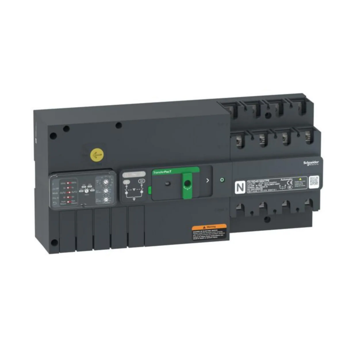 Automaattiset syötönvaihtokytkimet 4P Schneider Electric TA16 125A VALINTAKYTKIN-HMI