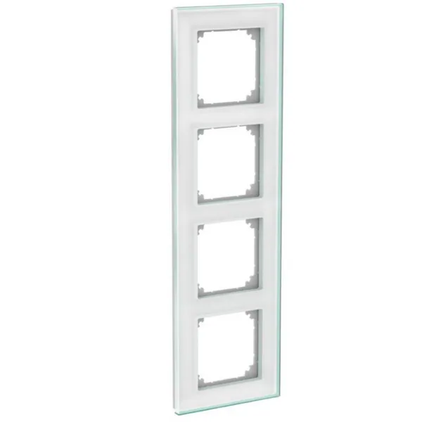 Kehys Schneider Electric Exxact lasi 4-KEHYS KIRKAS VAL