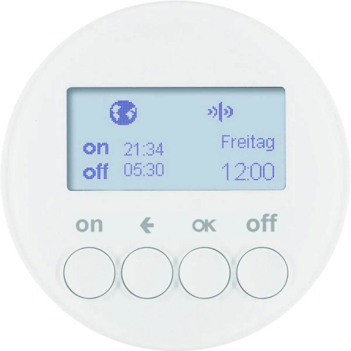 Kellokytkin KNX Hager R.1 - KELLOKYTKIN KNX R.1 VKO 1K RF QUICKLINK VAL