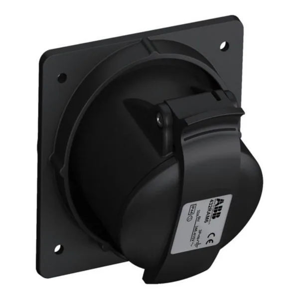 Kojepistorasia Amphenol Easy & Safe Black 6h, 32A, IP44, 3P+N+E