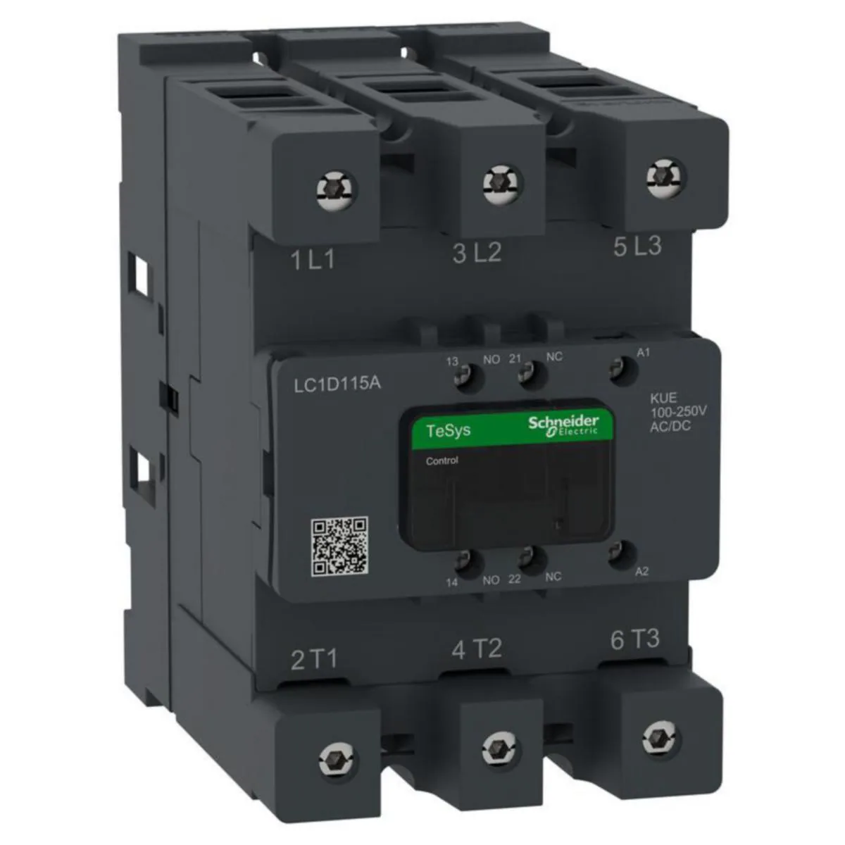 Kontaktori Schneider Electric TeSys KTKRI 115A 100-250V ACDC EVLK