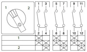 Nokkakytkin vaihto Sontheimer WS3 - NOKKAKYTKIN VAIHTO WS3/100V/Z11/Z20/64