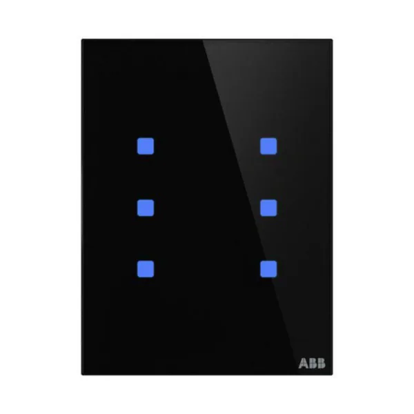 Painike KNX ABB 6-OS, 86X115, TACTEO