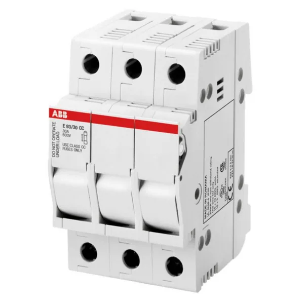 Putkisulakealusta ABB Smart Buildings E90 3-NAPAINEN 30A 600VAC
