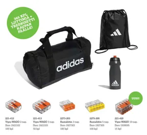 Rasialiitinlajitelma Wago Profi-Set 2/2025 Adidas - RASIALIITIN WAGO PROFI-SET LAJITELMA 2/2025