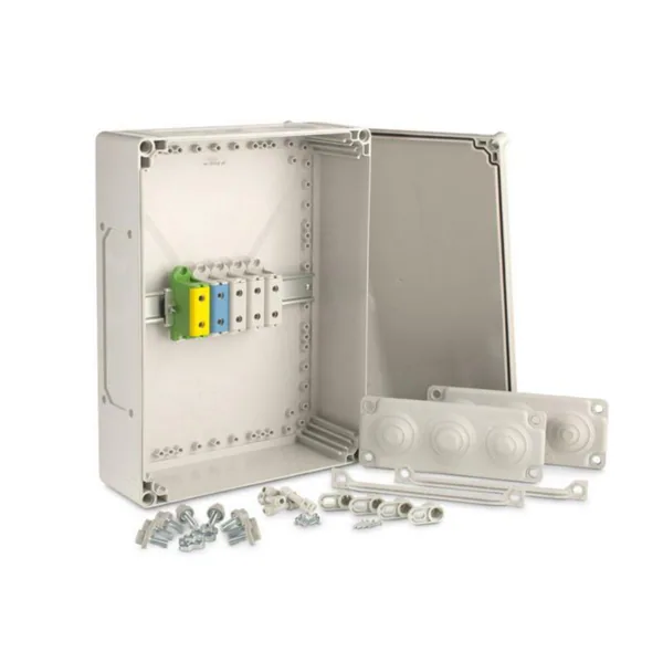 Riviliitinkotelo PC Ensto Cubo T3, AL/CU 5 X 16-95 MM²