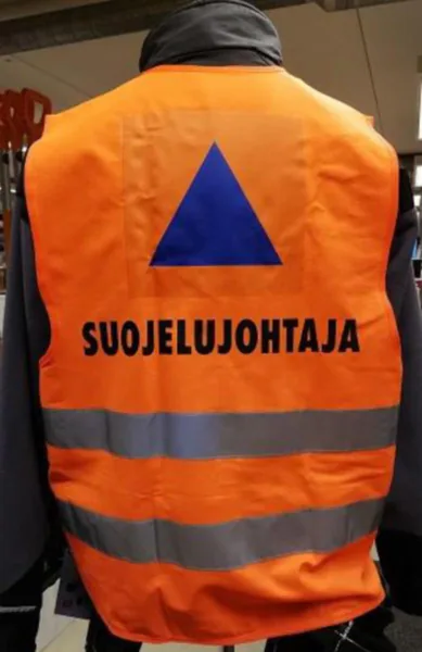 Varoitusliivi VSS SUOJELUJOHTAJALLE