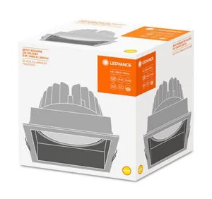 Alasvalo Ledvance Spot Square - ALASVALO SPOT SQUARE SP SQUARE ADJ 8W/3000K FL BK