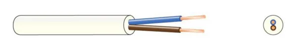Asennuskaapeli-HF Kajote MSK-HF ECA TAIP. MSK HF 2X0,75N VALK R100