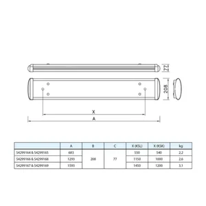 Pinta-/ripustusvalaisin ELIFE Kotiloiste - PINTA-/RIPUSTUSVALAISIN ELIFE KOTILOISTE IP44 LED 41W 830