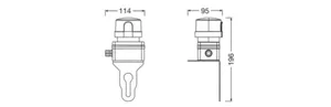 Sähköinen lisätarvike Ledvance Floodlight PFM - SÄHKÖINEN LISÄT.FLOODLIGHT PFM FL FLEX/MAX NEMA SOCKET
