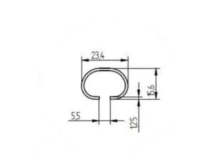 Tikashylly MP-Bolagen RST/HST 6m vahvistettu - TIKASHYLLY MP-BOLAGEN 6012-33 RST 200X157X6000