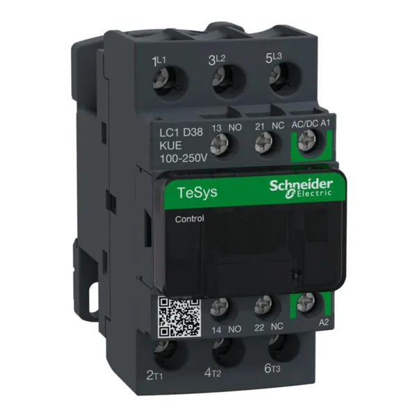 Kontaktori Schneider Electric TeSys D Green LC1D38KUE 38A 3S 1S1A 100-250V