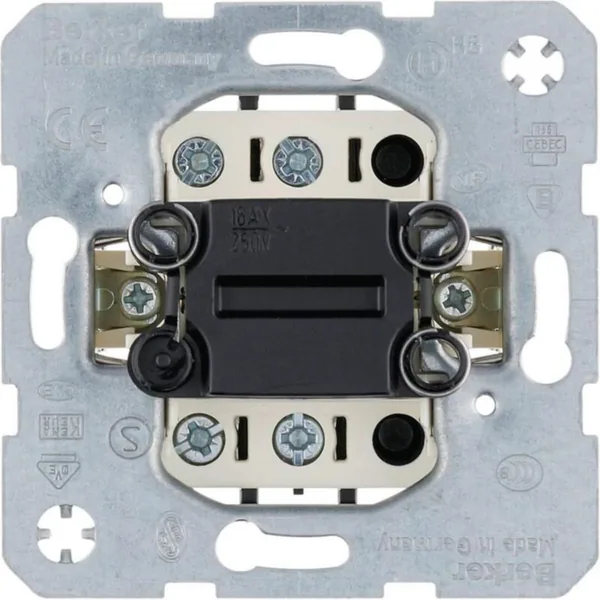 Kytkin Hager S.1 2/16A/250V UJ 0X