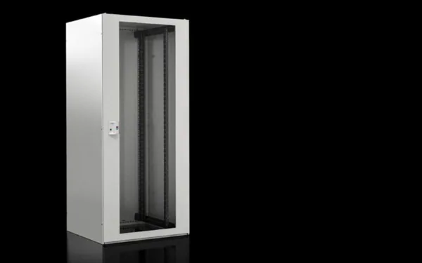 Lattiakaappi Rittal TX lasiovi CABLENET 800X2000X1000MM LA