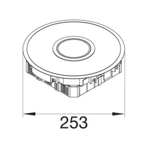 Lattiarasia Hager electraplan.VE-EE - LATTIARASIA ELECTRAPLAN.VE-EE AL D=242 HB 3mm