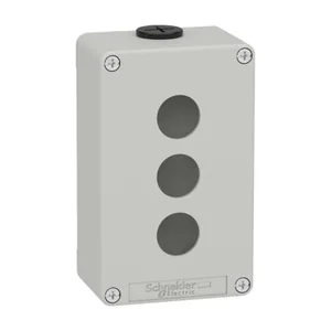 Painikekotelo Schneider Electric Harmony - PAINIKEKOTELO HARMONY KOTELO HARMAA 3 REIKÄÄ 22 MM